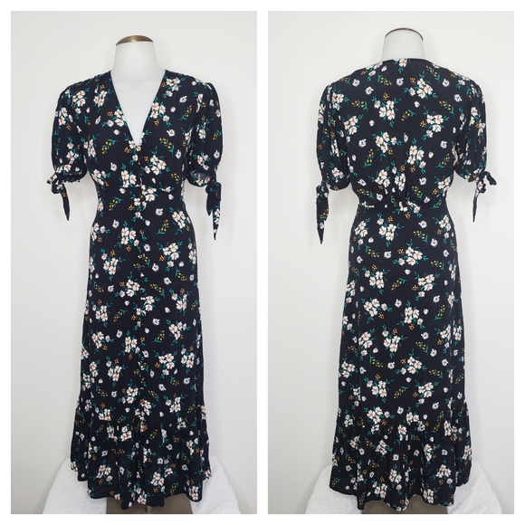 GHOST Maddy Floral Midi Romantic Dress - Picture 4 of 12